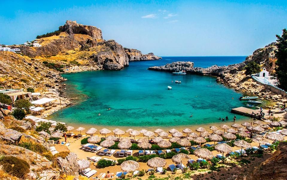 Lindos Luxury Retro Villas Exterior photo